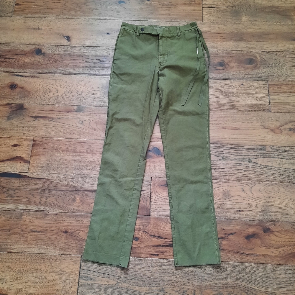 NN Cotton Twill Flat Front Canvass Style Pants